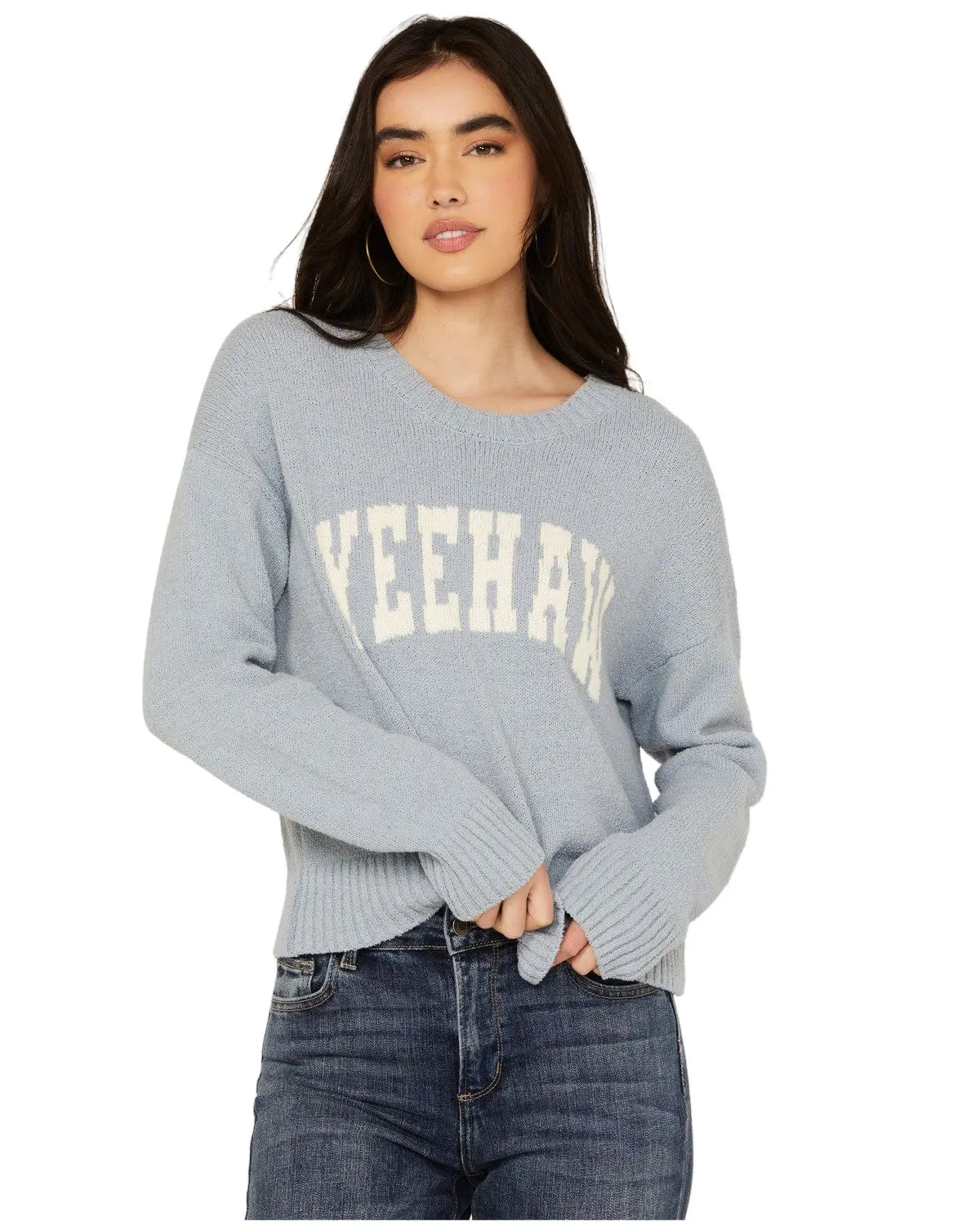 White Crow Women's Women'S Yeehaw Lightweight Sweater - Pw241740bb