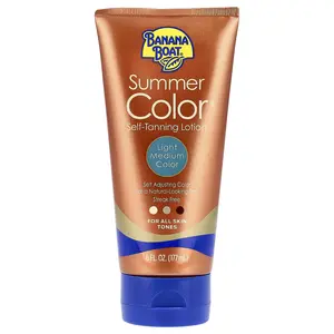 Banana Boat Summer Color®, Self Tanning Lotion, Light Medium Color, 6 fl oz (177 ml)