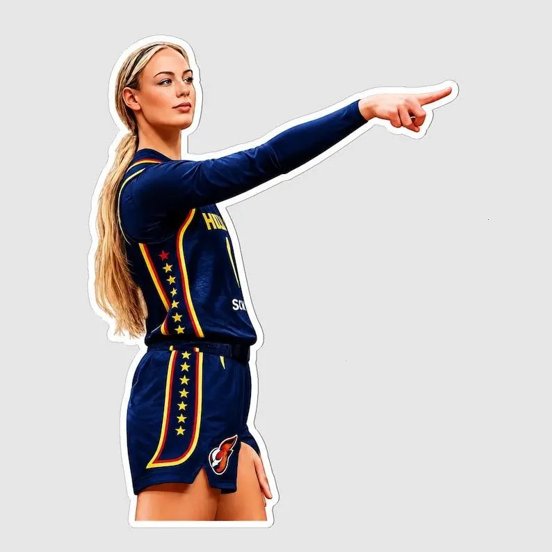 Sophie Cunningham Finger Pointing Weather Resistant Vinyl Sticker/Decal