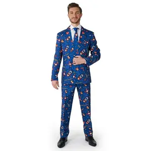 Suitmeister Gamer Navy Mens Suit
