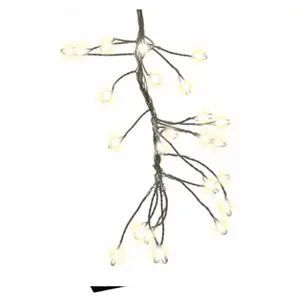Holiday Bright Lights 266732 Christmas Micro Cluster Big Seed 216 LED Light Set, Warm White, Decor, Ornaments, Decoration, Outdoor Decoration Light