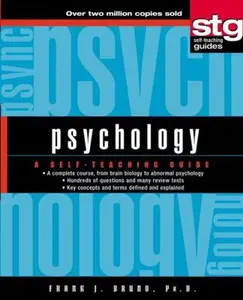 USED-Psychology: A Self-Teaching Guide by Bruno, Frank J. (Paperback)