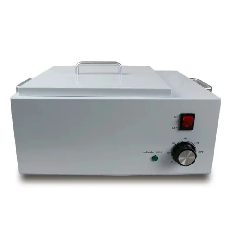 10 LB Hard Wax Warmer - White Electric Waxing Machine with Control Knob and Indicator Light