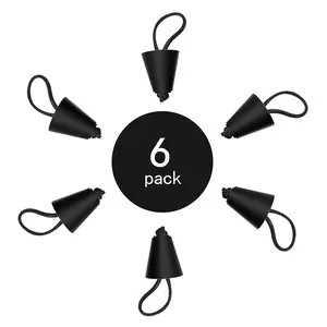 Hikeen Kayak Plugs Scupper Plugs Kayak Drain Plugs with Lanyard Kayak Plugs for Sit on Top