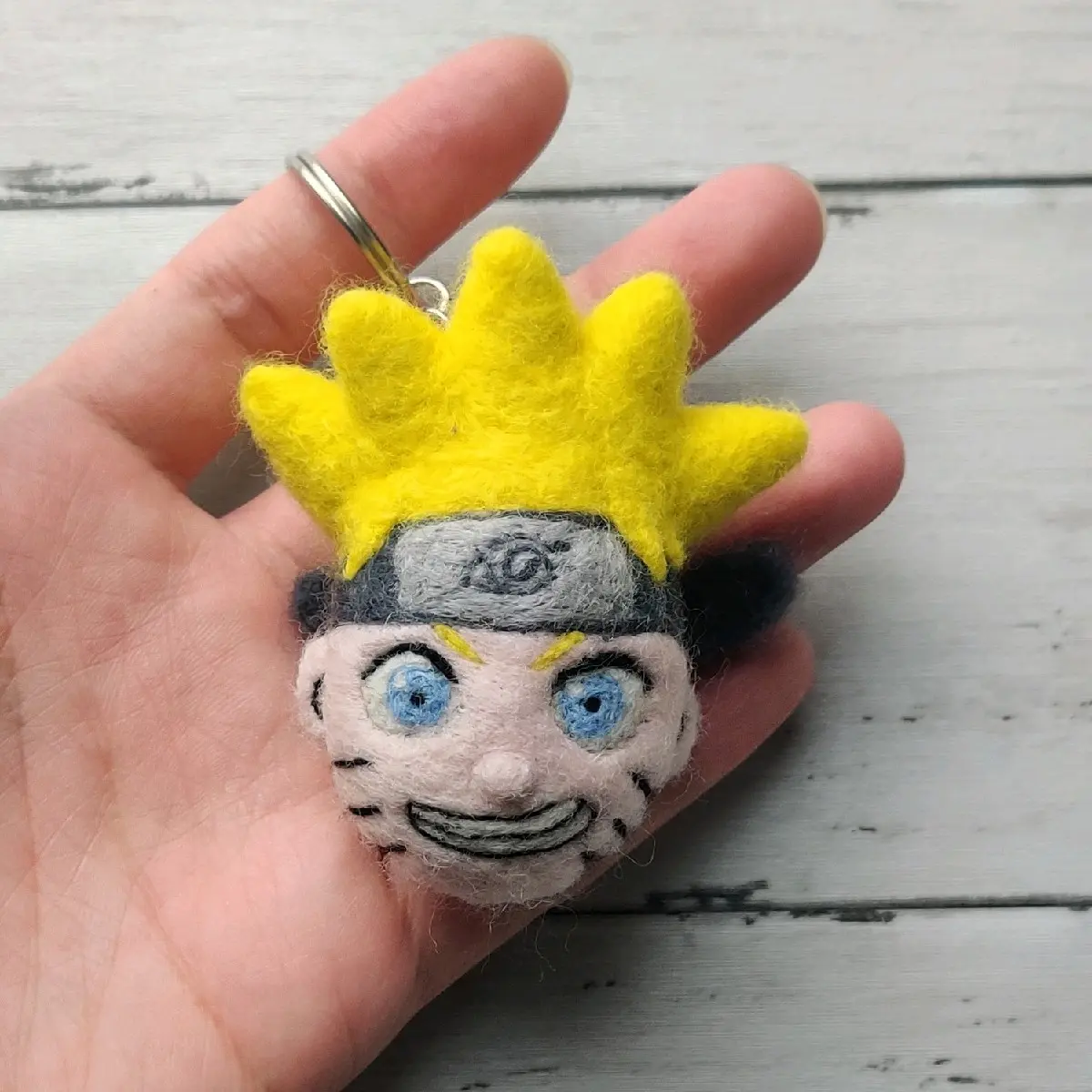 Naruto Needlefelt Keychain