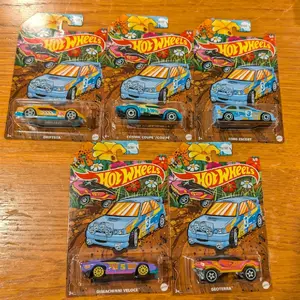 Hot Wheels Complete Spring Set 2026 - 6 Cars with Unique