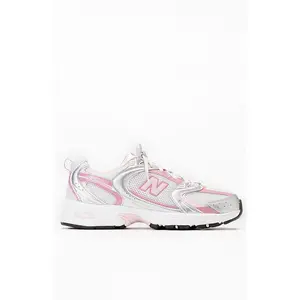 New Balance Women's Silver & Pink 530 Sneakers - Multicolor