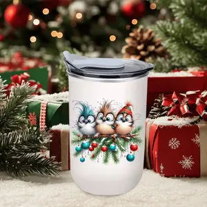 1pc 10oz Insulated Mug, stainless steel portable coffee mug, toothbrush mug, mouthwash mug, water bottle, birthday gift, Christmas, Valentine's Day, bathroom gift, student back-to-school gift (mug only). Suitable for gifting.