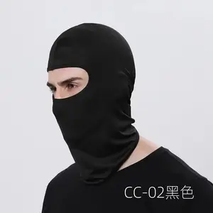 Balaclava Motorcycle Face Mask Moto Helmet Bandana Hood Ski Neck Full Face Mask Windproof Dustproof Face Shield Men'S Biker Mask NONE