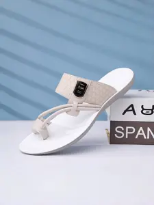 Men's Summer New Breathable Non-Slip Eva Leather Sandals, Fashion Casual Stripe Beach Shoes, Thin Sole Slip-On Flip Flops for Men