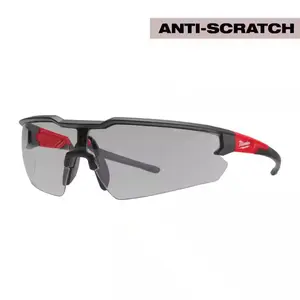 Gray Safety Glasses Anti-Scratch Lenses