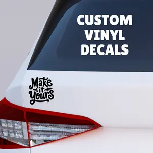 Custom Vinyl Decal – Personalized Car, Laptop, or Window Sticker