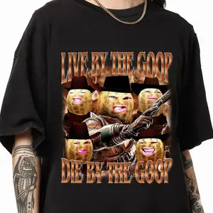 Funny The Burnt Peanut GOOP Homage Comfort Colors Shirt, Live By The GOOP Die By The GOOP Shirt, Retro Peanut Goop Bungulato Bootleg Shirt