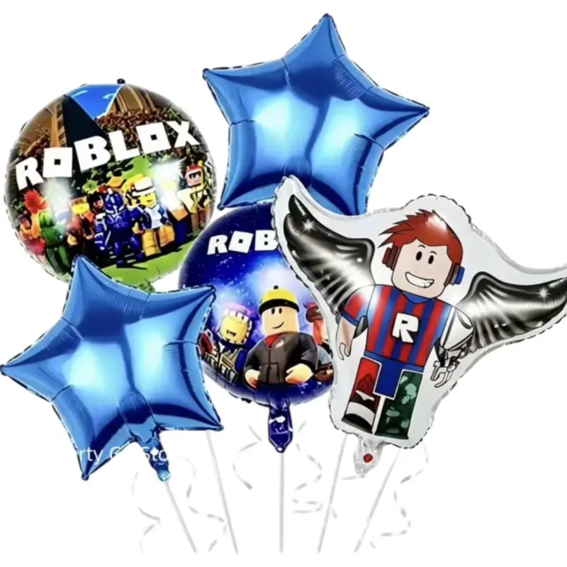 Roblox Balloons - Party Decorations for Kids' Birthday Celebrations