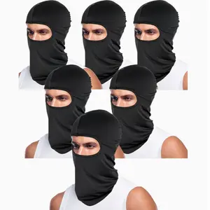 6PCS Balaclava Face Mask, Cool and Breathable, Suitable for Cycling, Skiing, Motorcycles, and Outdoor Sports, for Both Men and Women