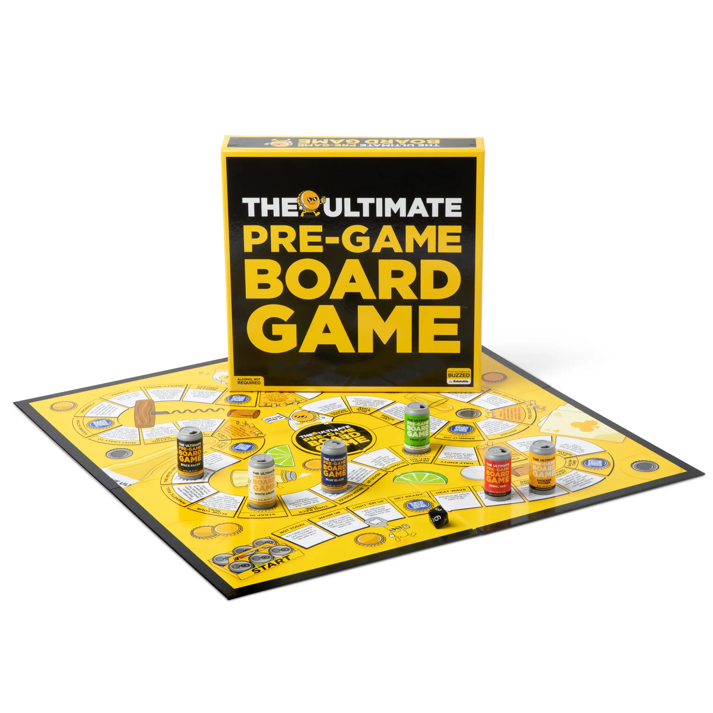 Buzzed The Ultimate Pre-Game Board Game for Adults - Mini-Games, Challenges, and...