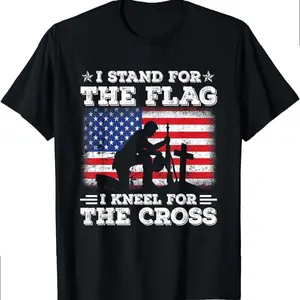 I Kneel For The Cross 4th Of July T-shirt