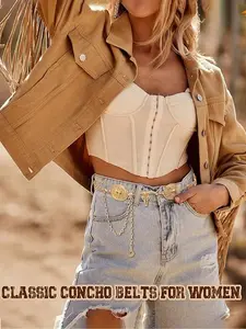 Women's Cow & Horse Waist Chain, Boho Street Style Accessory for Dresses, Shorts, Pants, Perfect Gift Idea