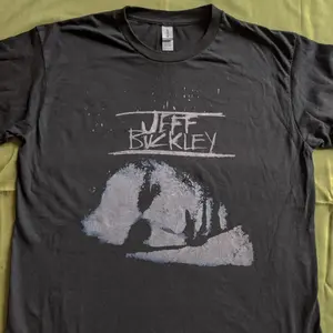 Jeff Buckley Shirt, Jeff Buckley Rare Design Tour Schwarz Unisex Shirt WA1830-