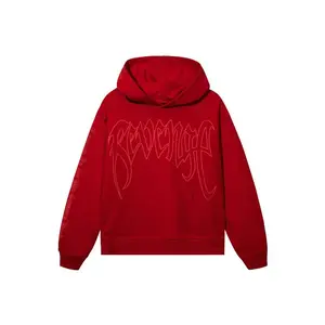 Revenge XXXTentacion Kill Outline Hoodie Red/Red (men) by StockX