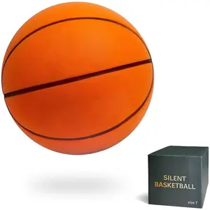 Silent Basketball Size 7 (29.5") - 2025 Upgrade Noiseless Indoor Basketball for Quiet Dribbling and Indoor , Higher Bounce Soft  Soundless Ball
