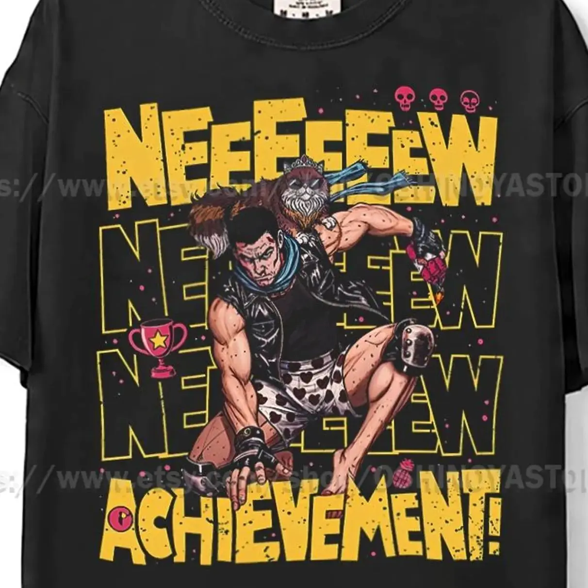 Dungeon Crawler Carl Donut and Carl Tee | New Achievement T-Shirt 3