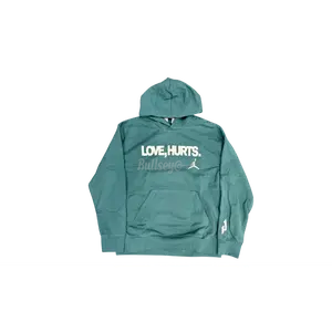 Nike "Love Hurts" Teal Hoodie