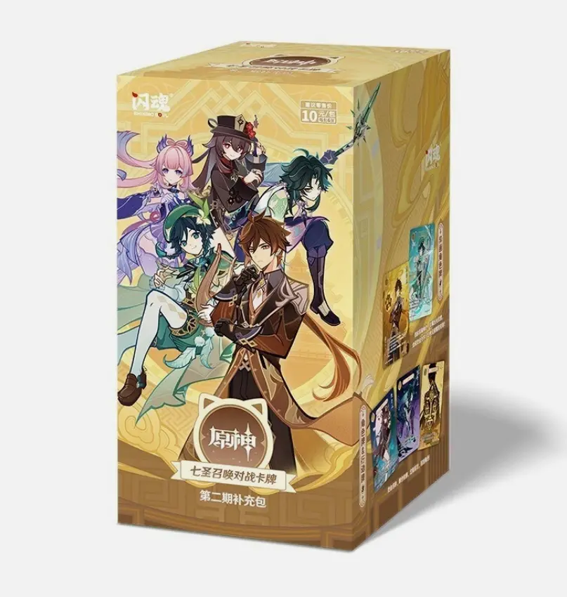 SHININGSOUL GENSHIN IMPACT Anime Collection Trading Card Game Card New Sealed