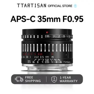 TTARTISAN 35mm F0.95 APS-C large aperture Manual Focus Camera Lens for Fuji X Mount Sony E mount Portrait Walk-around Lens