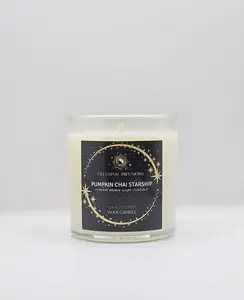 Pumpkin Chai Starship Scented Candle (8oz)- Home Decor
