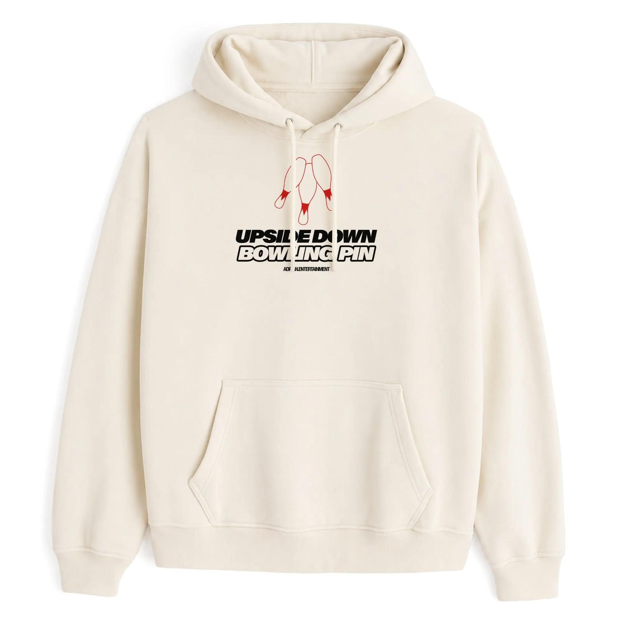 Upside Down Bowling Pin Hoodie