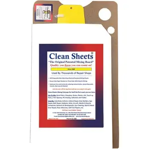 CS-200 Auto Body Mixing Board Tear-Off Quick-Mixing Sheets