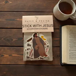 Stick With Jesus Stickers