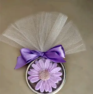 Daisy Flower Candle with Bracelet - Made-to-Order Home Decor Candle, Celebration Favors, Gift