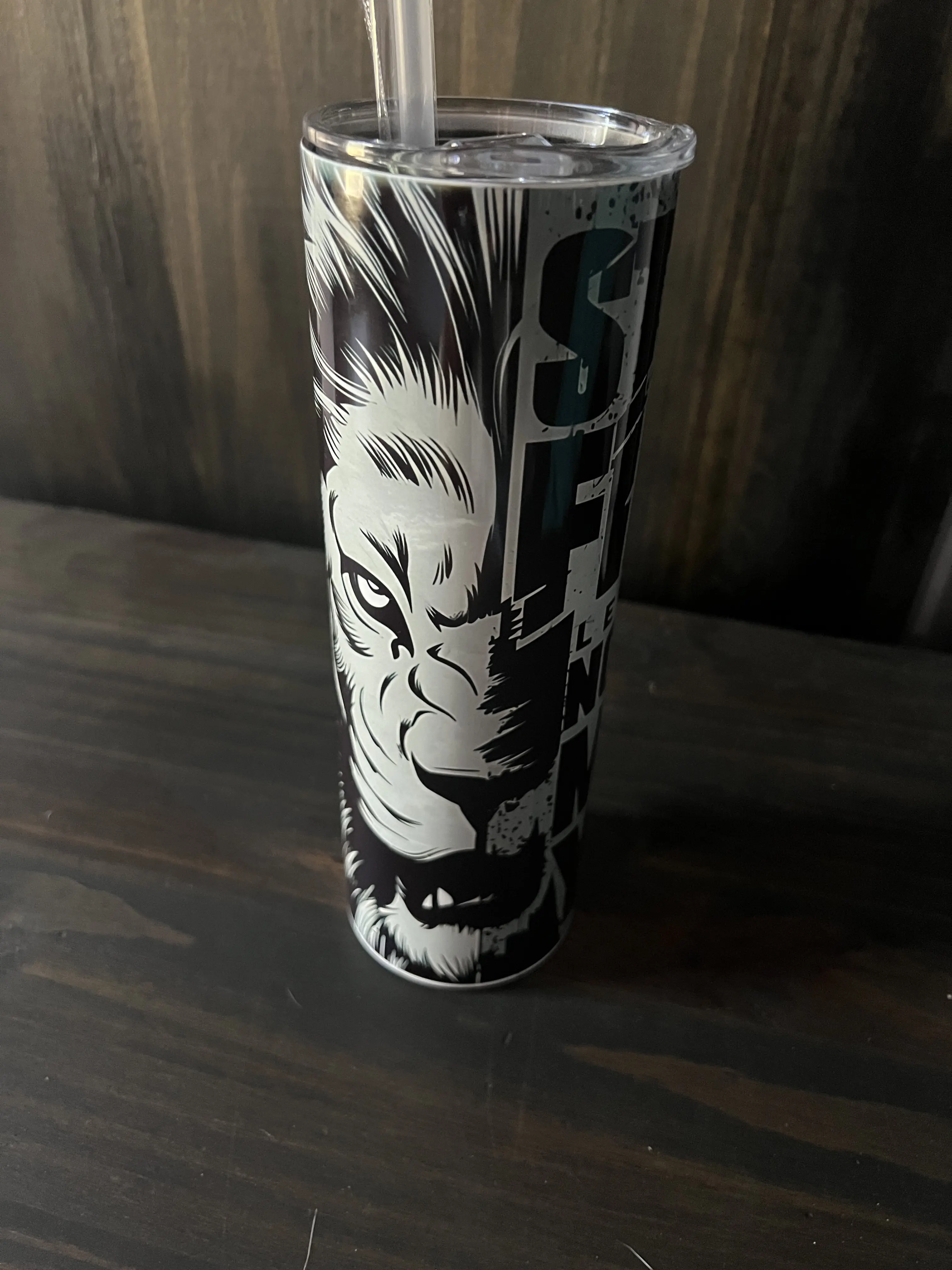 Leeannes Custom Work- Insulated Tumbler with Christian Design for Hot or Cold Drinks - Flasks, Drinkware