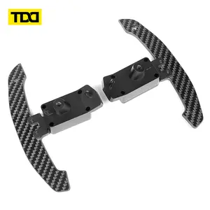 TDD 100% Real Carbon Fiber Magnetic Paddle Shifters For Toyota Camry GR Corolla Yaris GR Avalon Rav4 Highlander