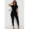 Malia Snatched Jumpsuit - Black