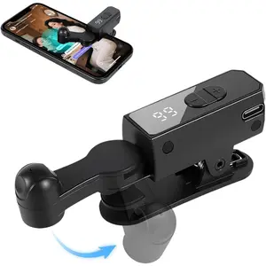Black Rechargeable Auto Clicker for Smart Phone, Phone Screen Device Speed Clicker for iPhone iPad Apps, Fast Click Continuous Click for Tiktok, Live Broadcasts Likes, Lightning Deal