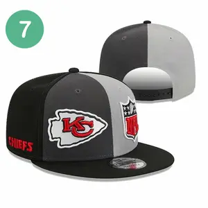 Men's New Era Black/Gray Kansas City Chiefs 2023 Sideline 9FIFTY Snapback Hat