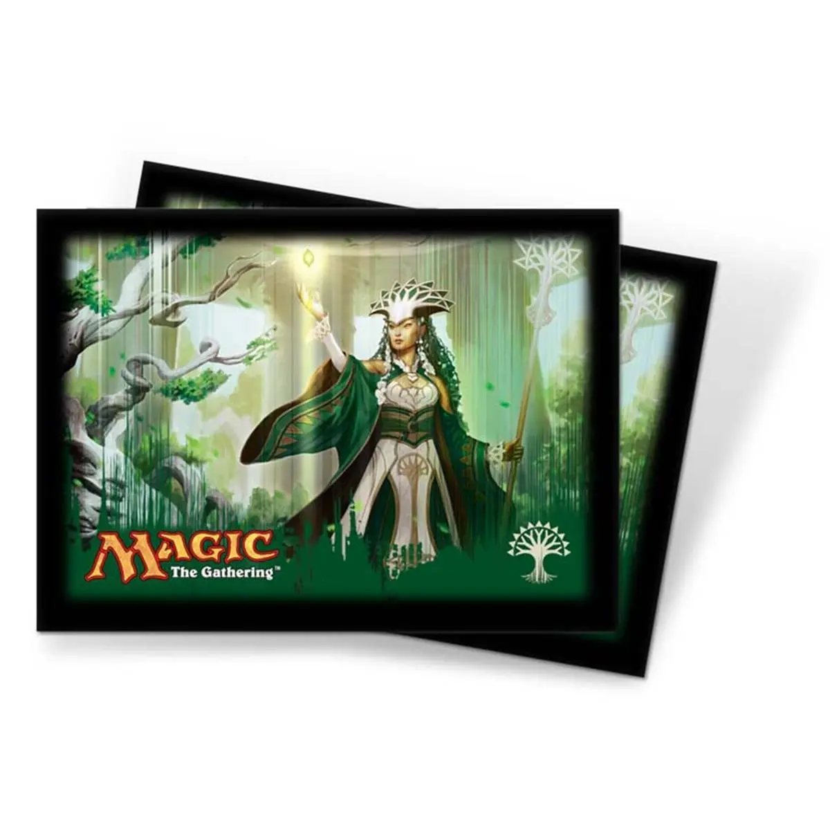 212 MAIN Return to Ravnica Series 5 Holographic Card Sleeves - 80-Pack Archival-Safe Standard-Size Deck Protectors for Trading Card Games