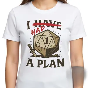 Funny Dungeons and Dragons T-Shirt, Humorous DnD RPG Roleplay Graphic Tee, Geeky Dungeon Master D20 Short Sleeve Apparel, Aesthetic Tabletop Gamer & Fantasy Gift Fashion Top, Viral Trendy Critical Hit Statement Streetwear Shirt