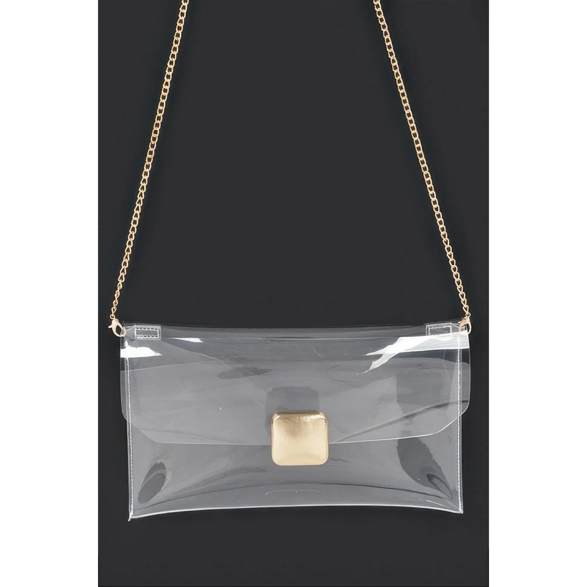Transparent Flap Clutch