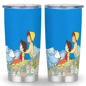 20oz heidi Stainless Steel Tumbler with Lid -  Perfect Mother'S Day, Birthday, or Back-to-School Gift, Hand Wash Only, Reusable Water Bottle,  Durable Drinkware