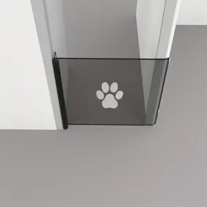 Portable Pet Gate, Indoor Pet Fence with Durability, Stairway Pet Gate, Folding Fence Net, Dog Gate, Providing A Safe Enclosure for Pets Plays Rest Puppy Exercise Pen