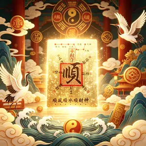 Taoist Blessing Amulet for Smooth Life & Prosperity Flow
