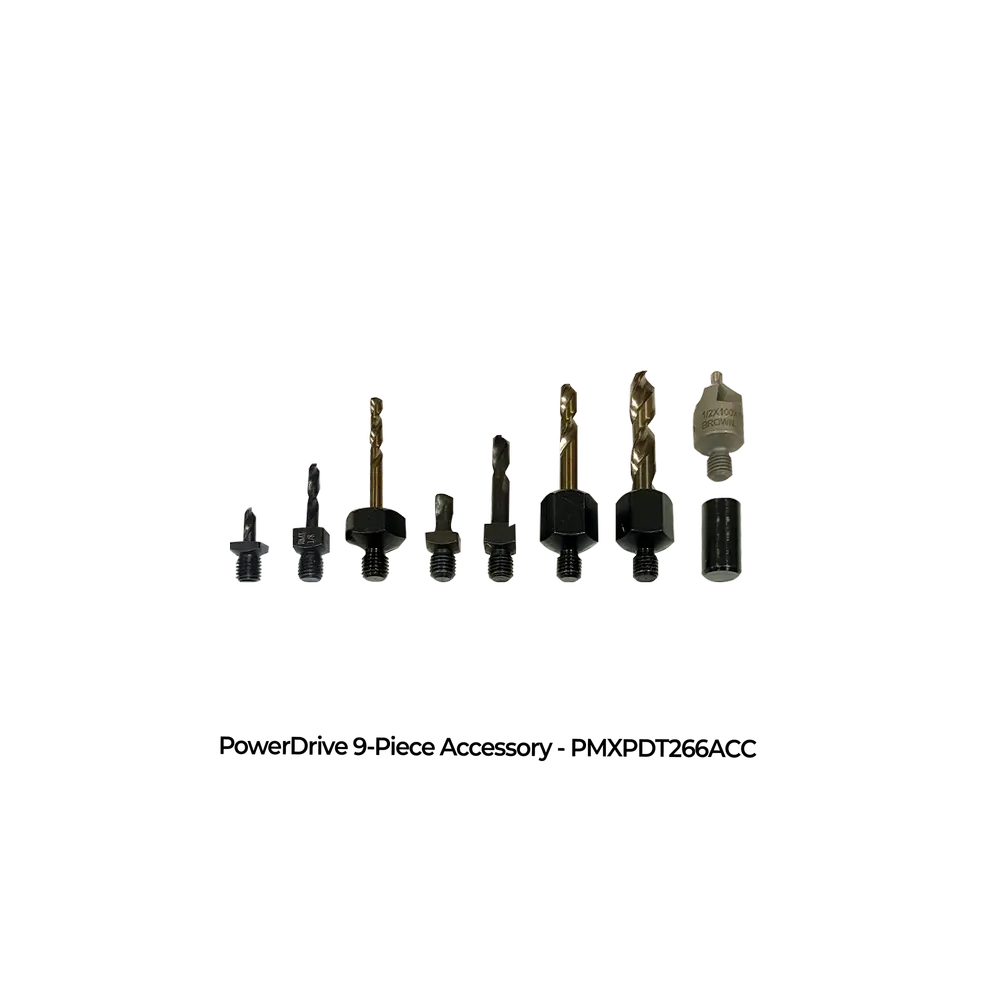 ProMAXX PMXPDT266ACC POWERDRIVE ACCESSORY PACK - THREADED DRILL BITS MULTI-SIZE