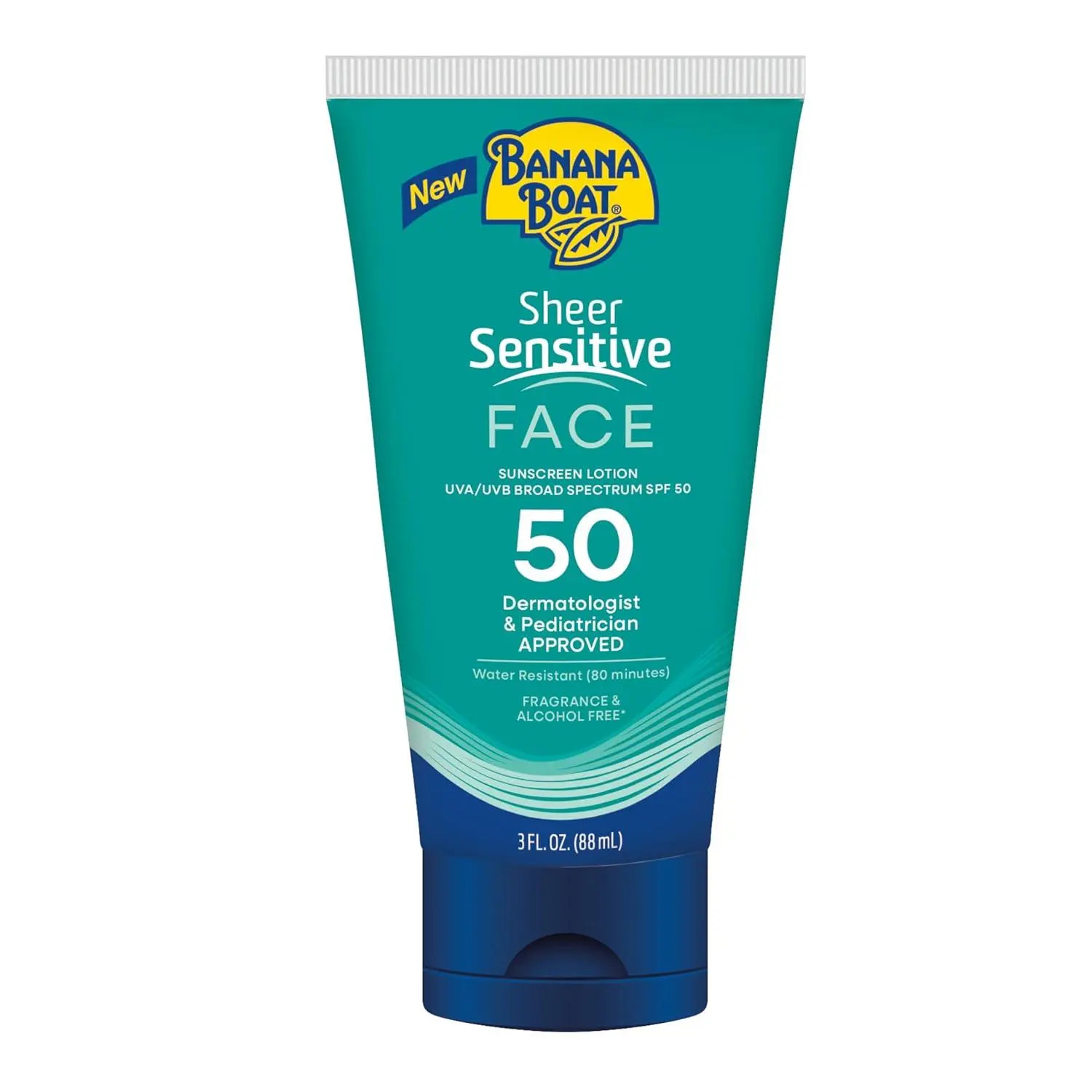 Banana Boat Sheer Sensitive Sunscreen Lotion SPF 50, 6 Fl Oz