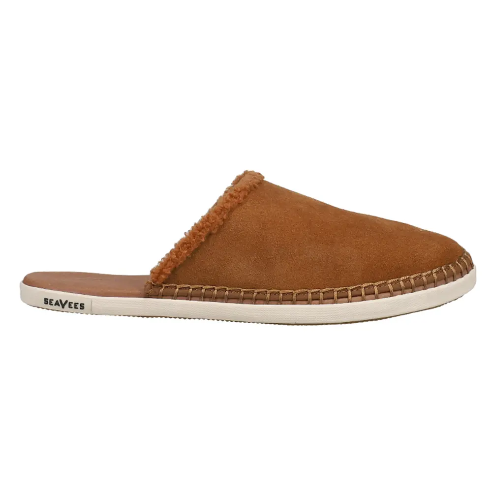 SeaVees Womens Lido Slide Mules Flats Casual - Brown