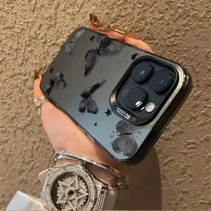 Phantom Butterfly Phone Case, Shockproof Stylish IMD Cover, Suitable for iPhone 16 Pro Max 15 Plus 14 11 Protective Case, Christmas Gift, New Year Gift, Easter Gift, Halloween Gift, Perfect for Friends and Family