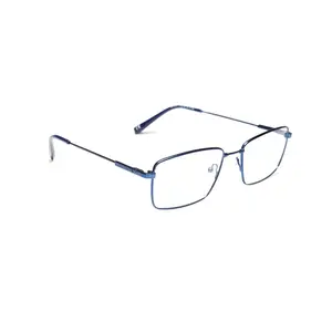 MX4033-1 | Men | Shiny Blue | Memory Titanium Glasses